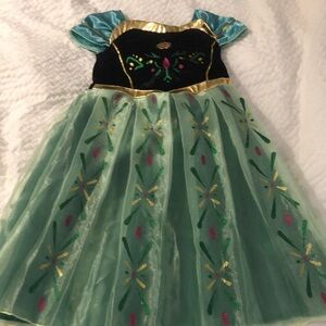 Ana Frozen Cosplay dress Halloween Costume